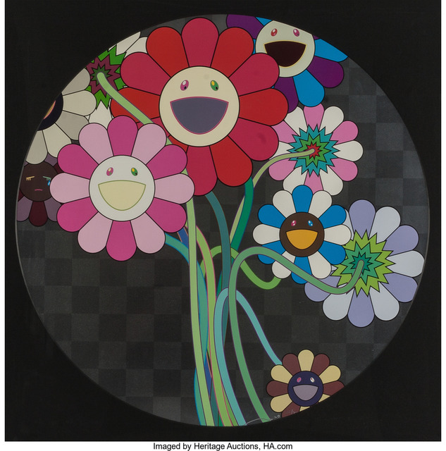 Takashi Murakami, ‘Warhol Silver’, 2009, Heritage Auctions