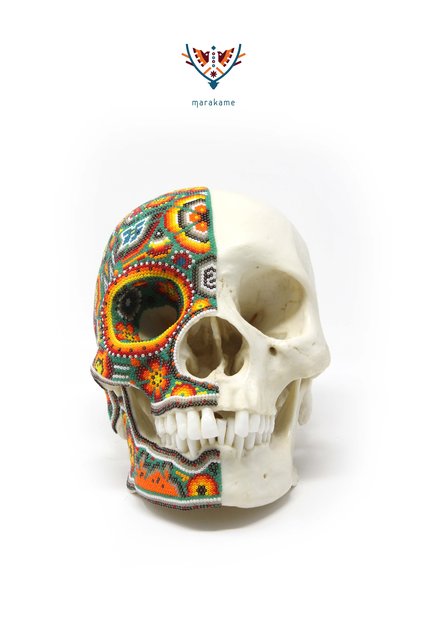 Santo de la Cruz Carrillo, ‘Xapawiyemeta’, 2019, Arte Marakame