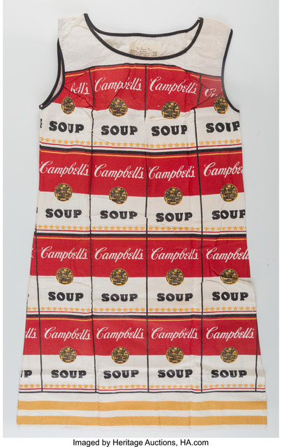 Andy Warhol, ‘The Souper Dress (Limited Edition)’, 1966-67, Heritage Auctions