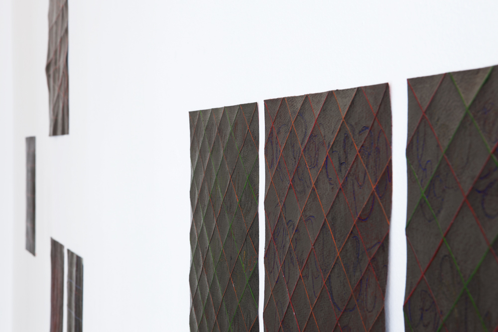 Other view of 'Folded Drawings / Faltzeichnungen' with smaller works; photo: gallery Other view of 'Folded Drawings / Faltzeichnungen' with smaller works; photo: gallery