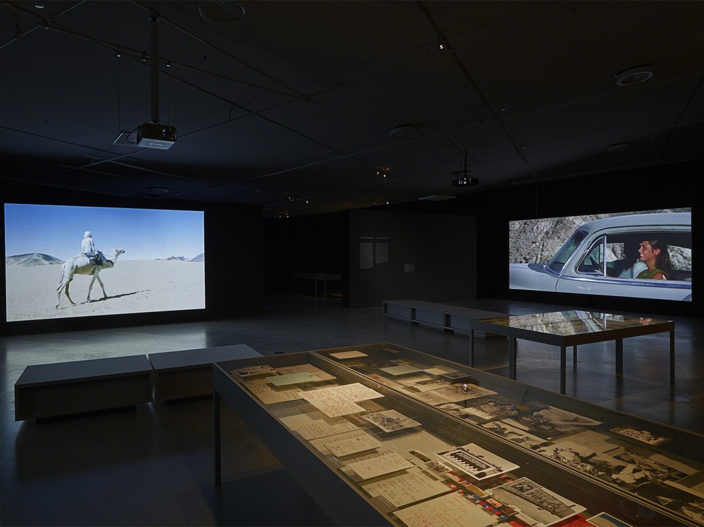 Installation view of "Michelangelo Antonioni - Il maestro del cinema moderno" at EYE Film Institute, Amsterdam, 2015. ®Studio Hans Wilschut/EYEFILM Installation view of "Michelangelo Antonioni - Il maestro del cinema moderno" at EYE Film Institute, Amsterdam, 2015. ®Studio Hans Wilschut/EYEFILM