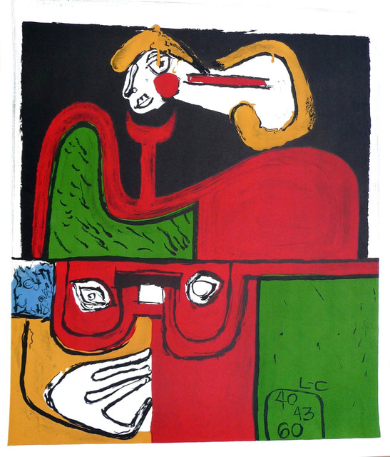 Le Corbusier, ‘Portrait’, 1960, Print, Lithograph, Denis Bloch Fine Art