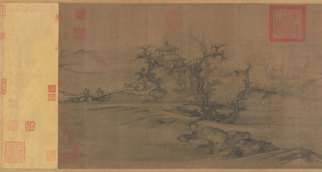 Guo Xi 郭熙, ‘Old Trees, Level Distance (北宋 郭熙 樹色平遠圖 卷)’, ca. 1080, The Metropolitan Museum of Art