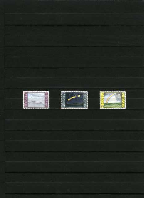 Donald Evans, ‘Gnostis. 1957. Natural phenomena’, 1972, Drawing, Collage or other Work on Paper, Watercolor and rubber stamp, Tibor de Nagy