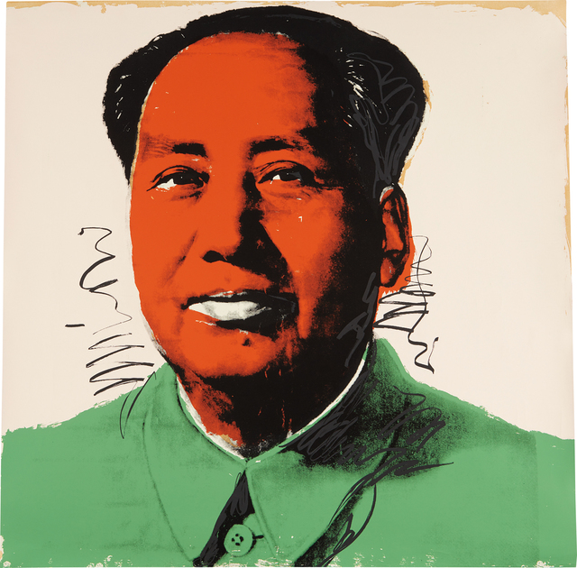 Andy Warhol, ‘Mao’, 1972, Print, Screenprint in colors, on Beckett High White paper, the full sheet, Phillips