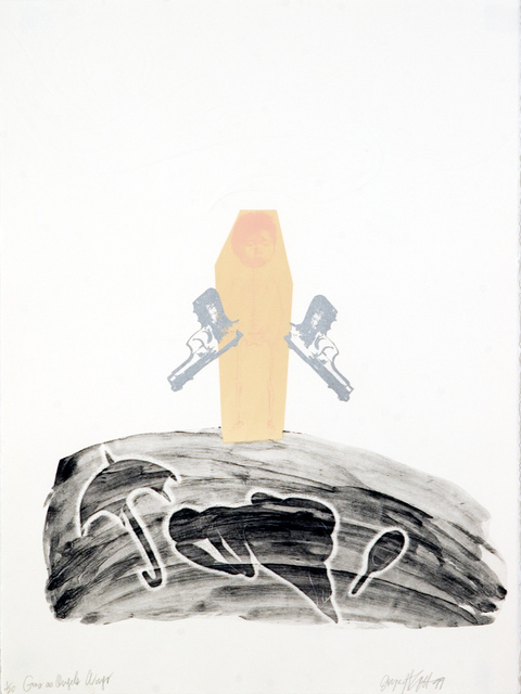 Joyce J. Scott, ‘From the Series Soul Erased: Guns As Angel's Wings’, 1999, Goya Contemporary/Goya-Girl Press