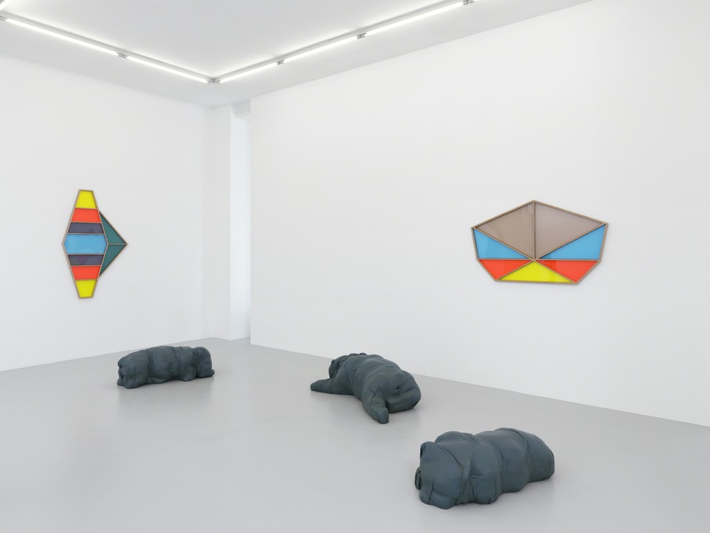 Exhibition view, "Eustache", Denis Savary, Galerie Xippas, Geneva, Switzerland. ©Annik Wetter Exhibition view, "Eustache", Denis Savary, Galerie Xippas, Geneva, Switzerland. ©Annik Wetter