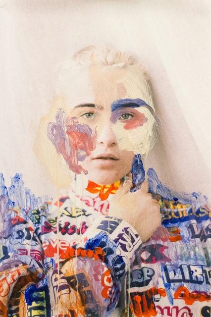 Jessica Cochrane, ‘All This Rainbow From The Inside ’, 2018, Mixed Media, Acrylic paint on digital photographic print, Rhodes