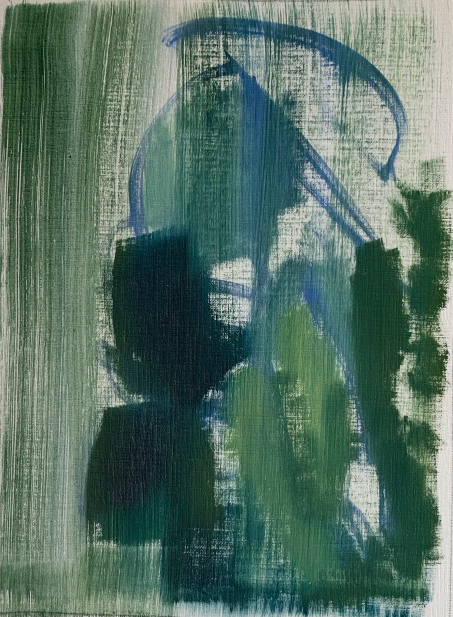 Charlotte Edsell, ‘Below Another Sky 7’, 2020, Painting, Oil on paper, Candida Stevens Gallery