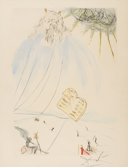 Salvador Dalí, ‘Moses (from Our Historical Heritage) (M & L 760; Field 75-4-C)’, 1975, Forum Auctions