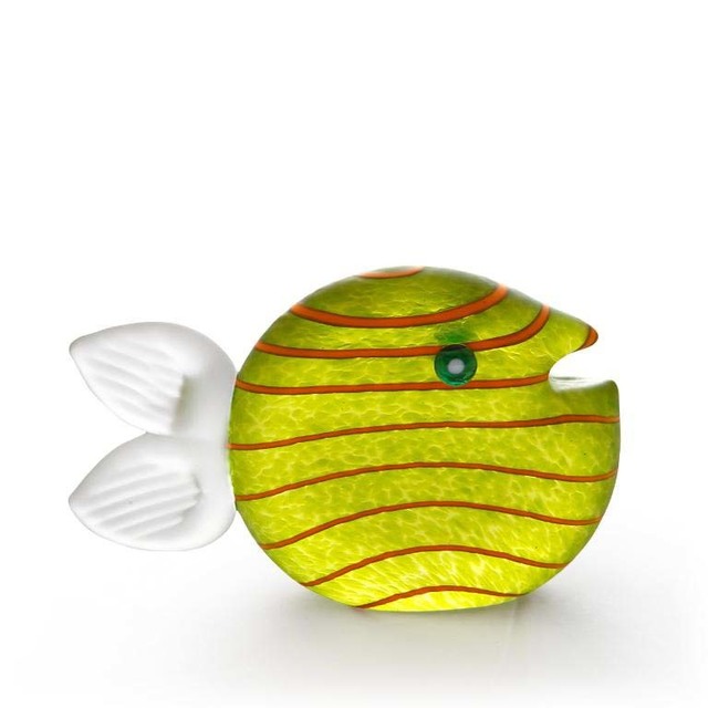 Borowski Glass, ‘Snippy Small Paperweight: 24-03-32 in Lime Green’, 2018, Art Leaders Gallery