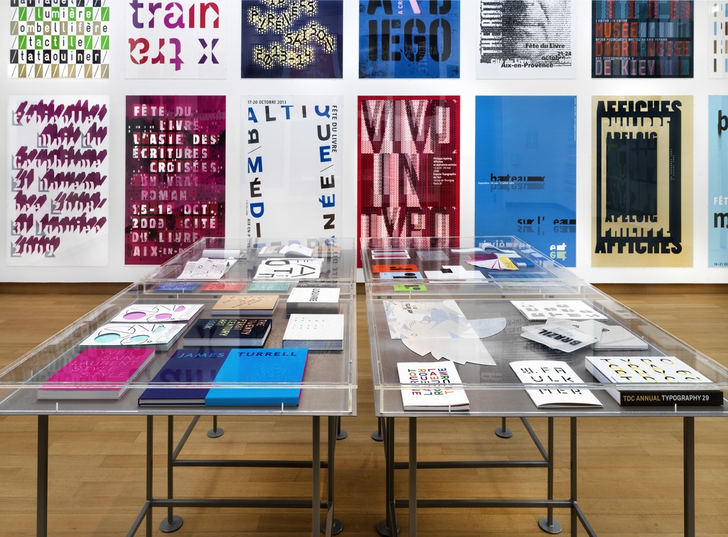 Philippe Apeloig: Using Type. Installation view. Photo: Gert-Jan van Rooij Philippe Apeloig: Using Type. Installation view. Photo: Gert-Jan van Rooij