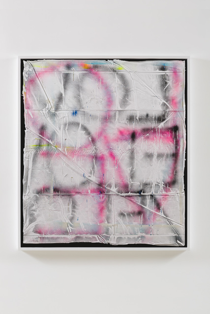 Kendell Carter, ‘Kenya’, 2020, Painting, Cast latex and aerosol mounted in artist's frame, Edward Cella Art and Architecture