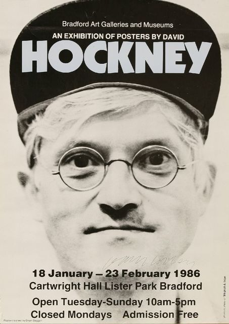 David Hockney, ‘An Exhibition Of Posers By David Hockney (Bradford Art Galleries & Museums)’, 1986, Sworders
