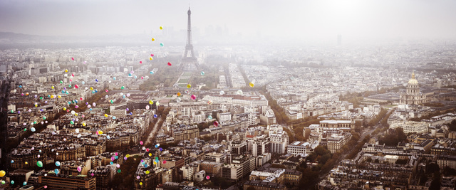 David Drebin, ‘Balloons Over Paris’, 2016, Galleri GKM