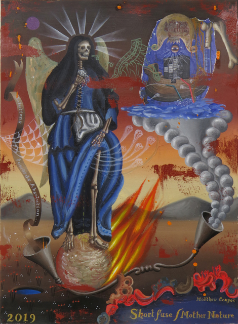 Matthew Couper, ‘STUDY FOR THE SHORT FUSE / MOTHER NATURE’, 2019, La Luz de Jesus Gallery