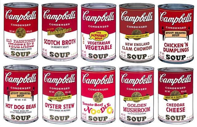 Andy Warhol, ‘Campbell´s Soup II - Portfolio of 10’, 1969, Rudolf Budja Gallery