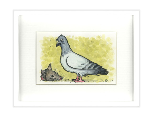 Todd Francis, ‘SMALL PIGEON PAINTING’, 2017, Subliminal Projects
