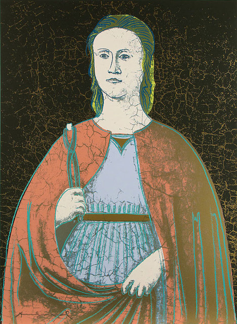 Andy Warhol, ‘Saint Apollonia (FS II.331)’, 1984, Print, Screenprint on Essex Offset Kid, Revolver Gallery