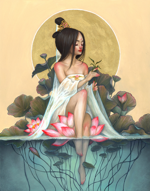 Happy D., ‘Mercy’, 2019, Painting, Oil on panel, Corey Helford Gallery