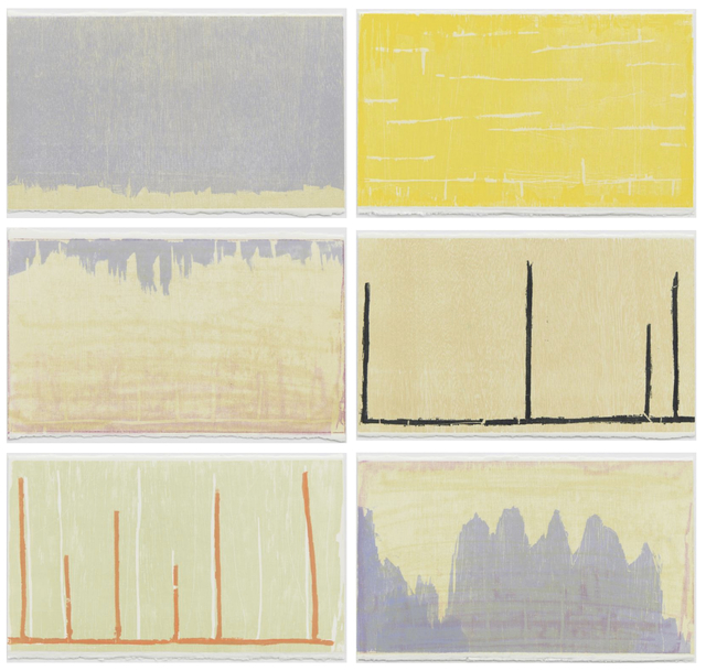 Christopher Le Brun, ‘Ideas of March XI’, 2019, Print, Series of 6 woodcuts, Paragon