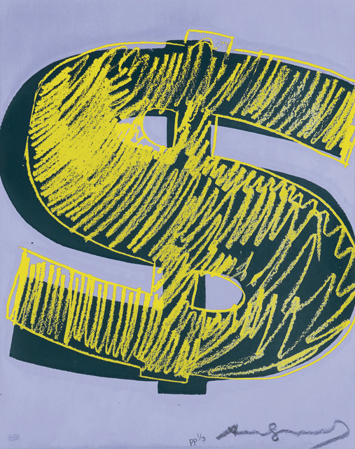 Andy Warhol, ‘$ (1): one plate’, 1982, Christie's