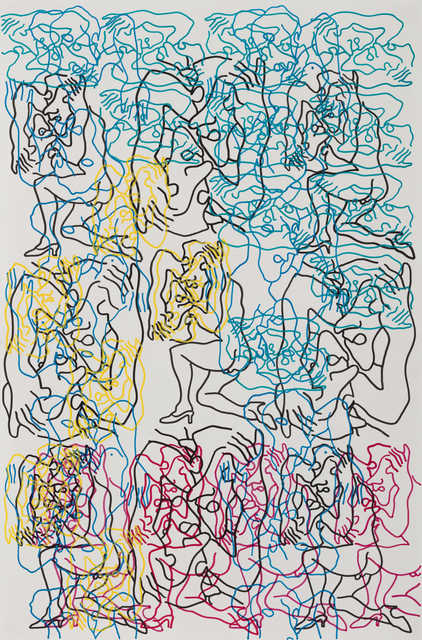 Carlos Amorales, ‘Orgía de Narcisos 10’, 2019, Galeria Solo / Eva Albarran & Christian Bourdais