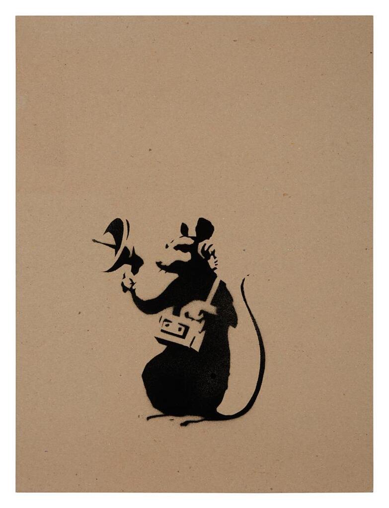 Banksy - Radar Rat