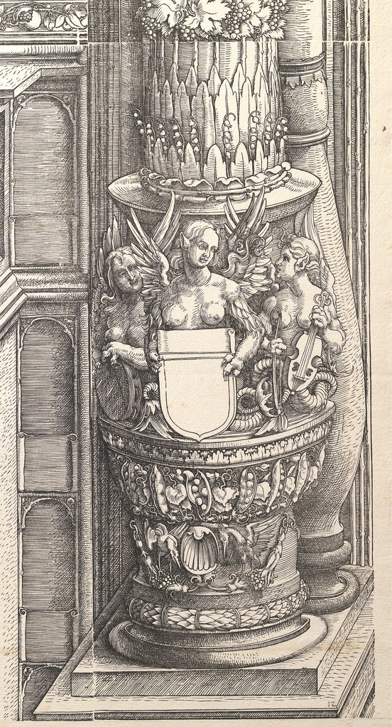 The Arch of Honour of Maximilian I (Detail), by Albrecht Dürer 1515 The Arch of Honour of Maximilian I (Detail), by Albrecht Dürer 1515