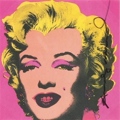 Andy Warhol - Marilyn Monroe (Invitation Card)