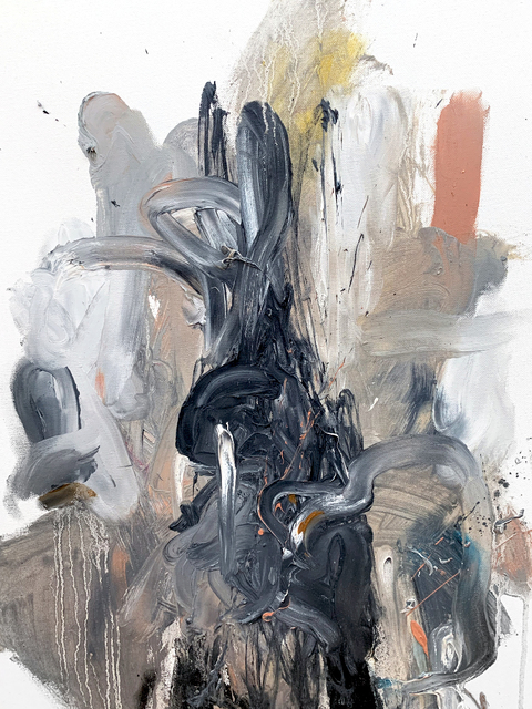 Mani Vertigo, ‘Abstract Complex Feeling’, 2016, Painting, Oil, acrylic and marker on canvas, Galleri Duerr