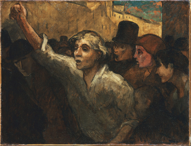 Honoré Daumier, ‘The Uprising (L'Emeute)’, Between 1848 and 1879, Phillips Collection