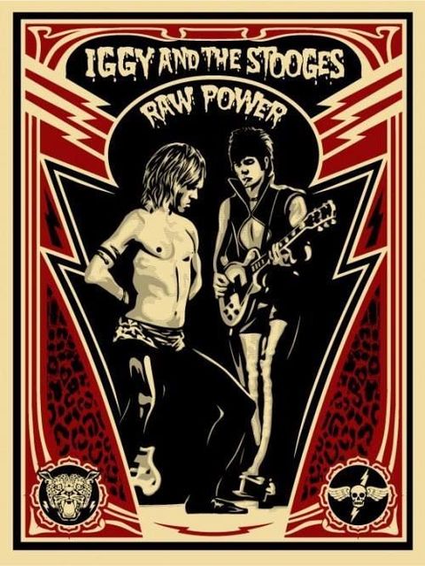 Shepard Fairey, ‘Raw Power - Iggy Pop and the Stooges’, ca. 2018, AYNAC Gallery