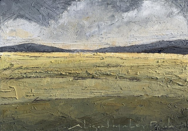Alison Haley Paul, ‘Cartoline #1’, Contemporary, Painting, Oil, charcoal, wax, pigment, and graphite on canvas, ÆRENA Galleries and Gardens