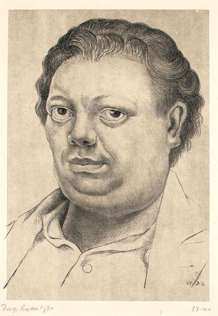 Diego Rivera, ‘Autorretrato (Self Portrait)’, 1930, Blanton Museum of Art