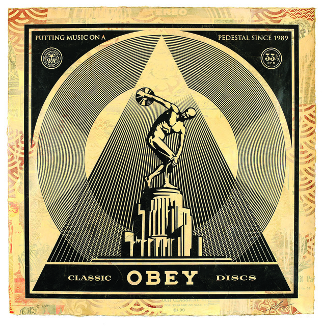 Shepard Fairey (OBEY), ‘Classic Discs’, 2013, Underdogs Gallery