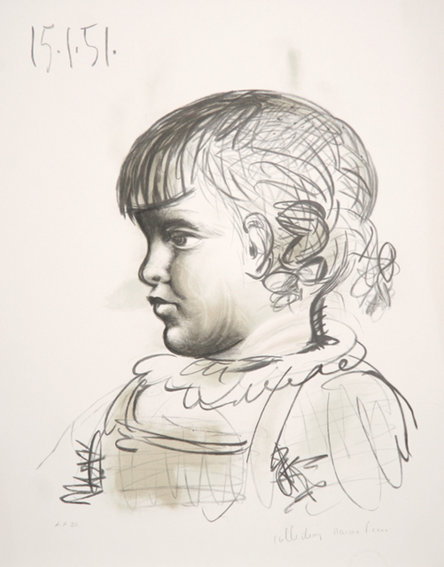 Pablo Picasso, ‘Portrait d'Enfant, 1951’, 1979-1982, Print, Lithograph on Arches paper, RoGallery