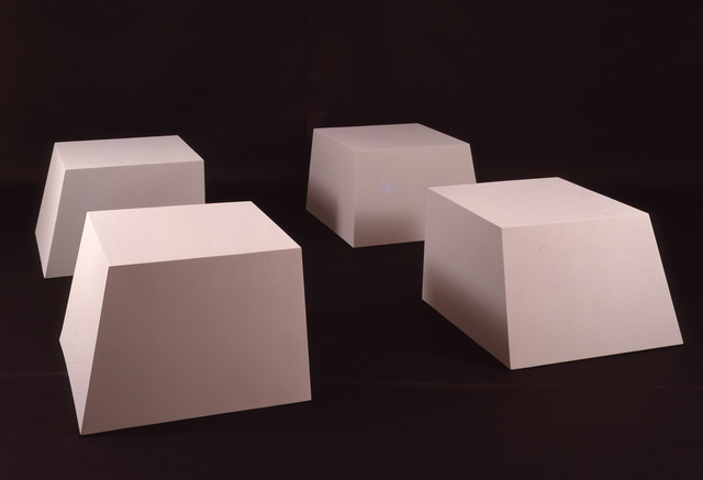 Robert Morris B 1931 Untitled Battered Cubes 1966 Artsy