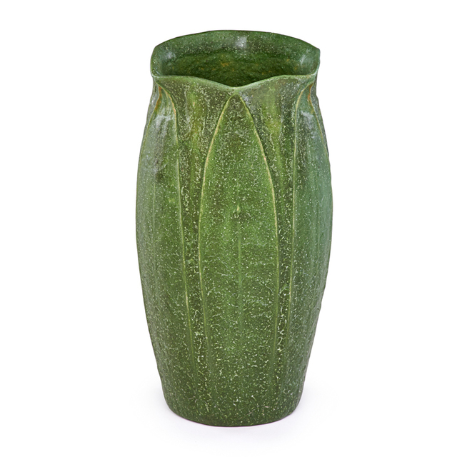 Wilhelmina Post, ‘Vase With Leaves And Buds, Boston, MA’, 1906, Rago/Wright