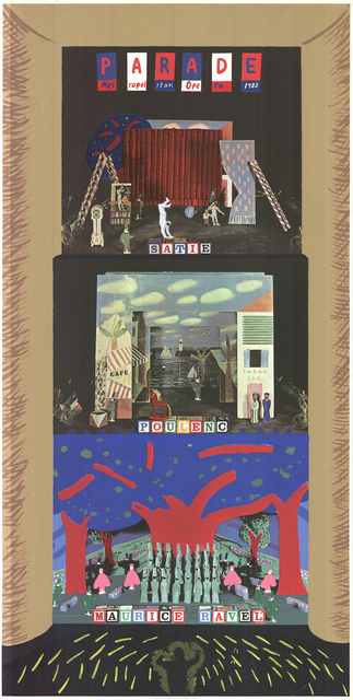 David Hockney, ‘Parade- Metropolitan Opera’, 1982, ArtWise