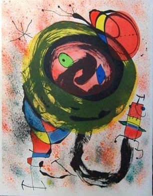 Joan Miró, ‘The Seers V (Les Voyants)’, 1970, Baterbys