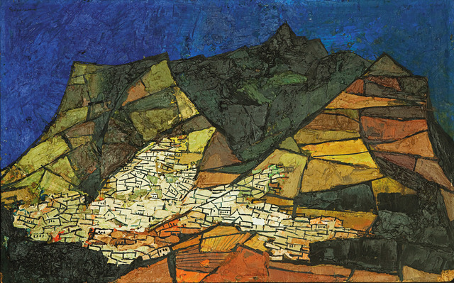 Oswaldo Guayasamín, ‘Paisaje Quito’, 1950, Painting, Oil on canvas, LGM Galería