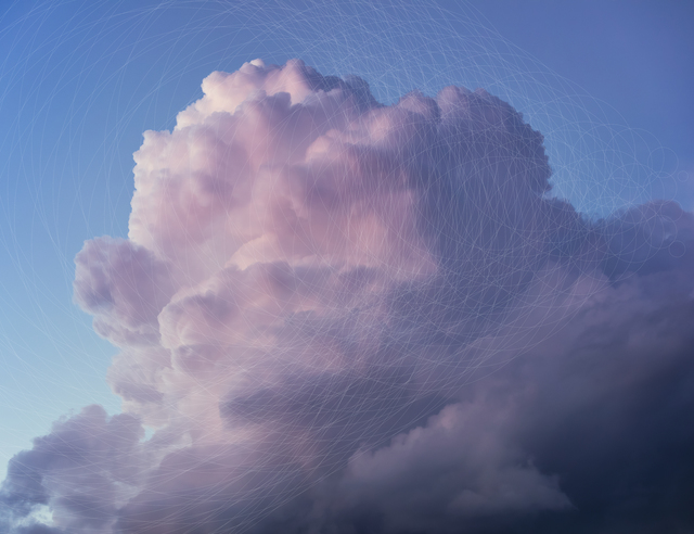 Trevor Paglen, ‘CLOUD #246 Hough Circle Transform’, 2019, Photography, Dye sublimation metal print, Metro Pictures