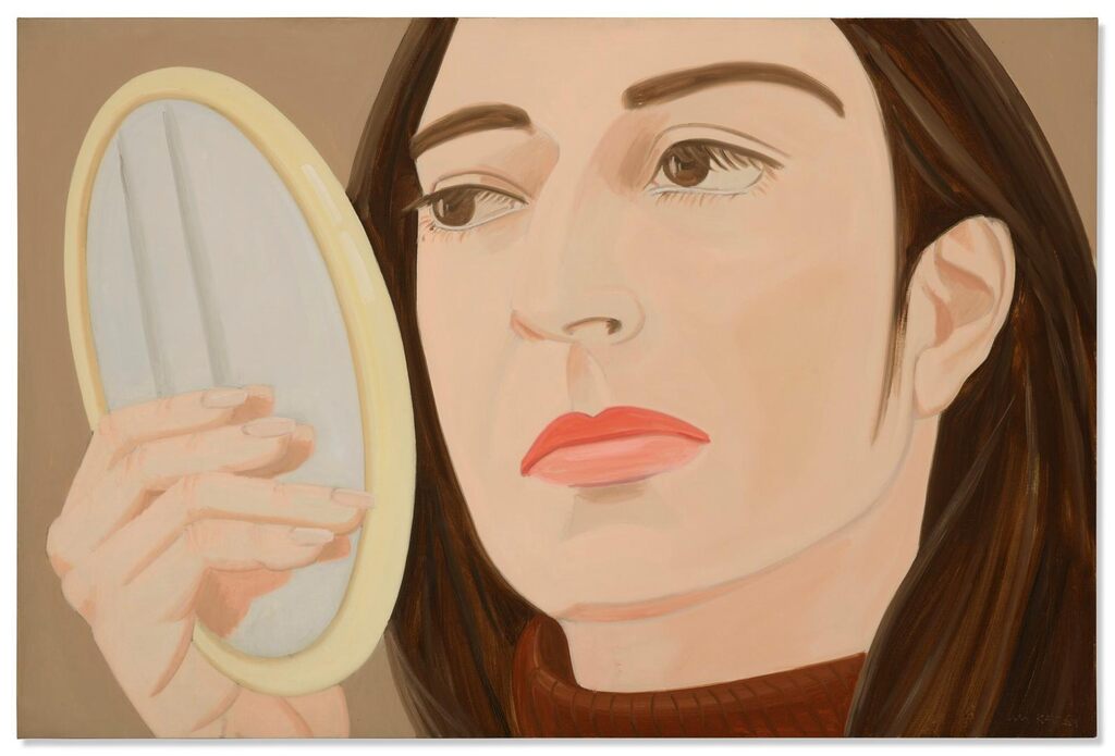 Alex Katz - Ada with Mirror