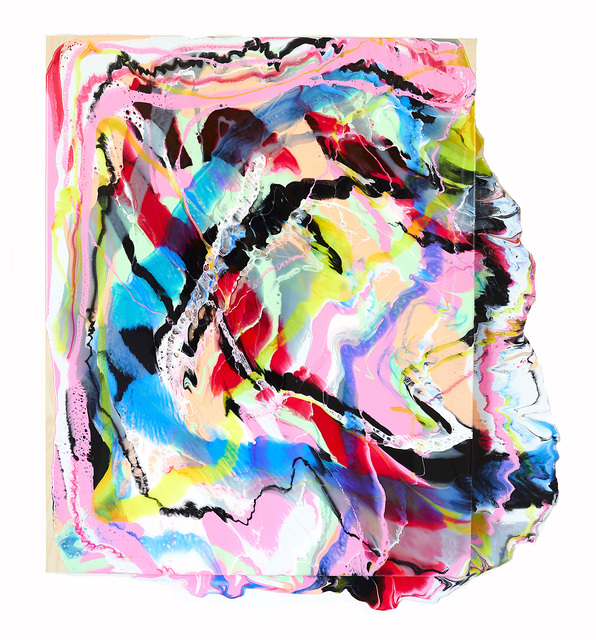 Ray Geary, ‘Ocean Breeze - Jersey Shore’, 2018, Painting, Pigmented resin on wood, Parlor Gallery