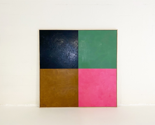 John O'Hara, ‘Square Dance, 2.’, 2020, Painting, Encaustic on Board., Forsyth