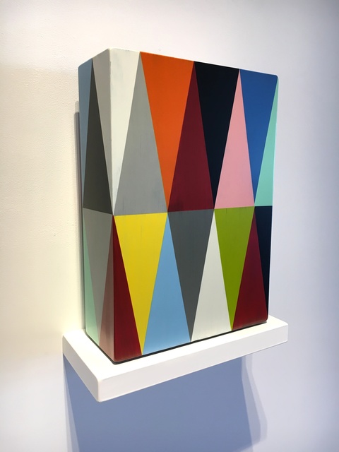 Pard Morrison, ‘Harlequin’, 2018, Sculpture, Fired pigment on aluminum, Brian Gross Fine Art