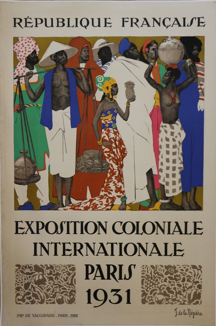 Jean de la Mézière, ‘Rare Lithographic Poster by De La Mézière for the 1931 Paris Colonial Exhibition’, 1931, Avant-Garde Gallery