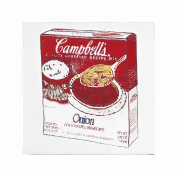 Andy Warhol - Campbell's Onion Soup Box
