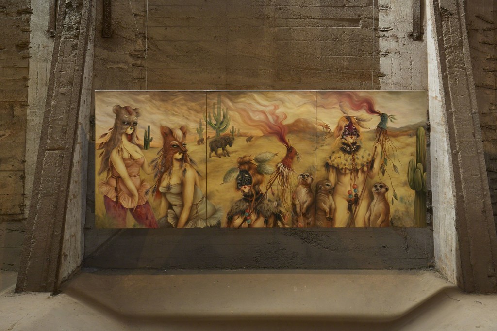 "Guerreras" by Miss Van at 5. UrbanArt Biennale 2019 "Guerreras" by Miss Van at 5. UrbanArt Biennale 2019
